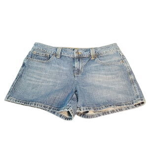 Tommy Hilfiger Denim Blue Jean Shorts Women Size 8 100% Cotton Columbia